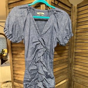 Isabel Marant Etoile denim stretch dress